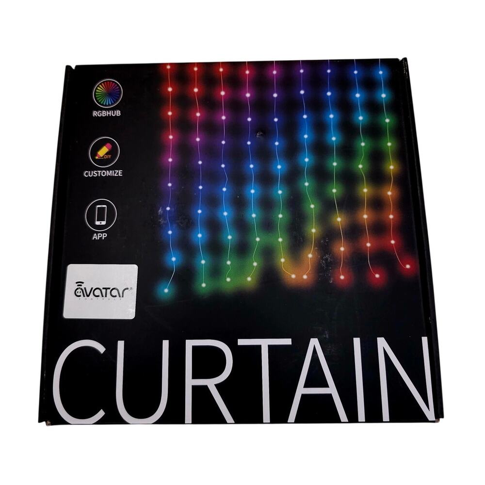 Avatar Remote Control Curtain LED String Lights Custom Designs 400 LED Bluetooth